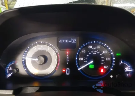 2011 Honda Odyssey Ex-L z USA, uszkodzony, nr VIN 5FNRL5H6XBB067679